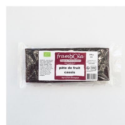 Pate Fruits Cassis 230g